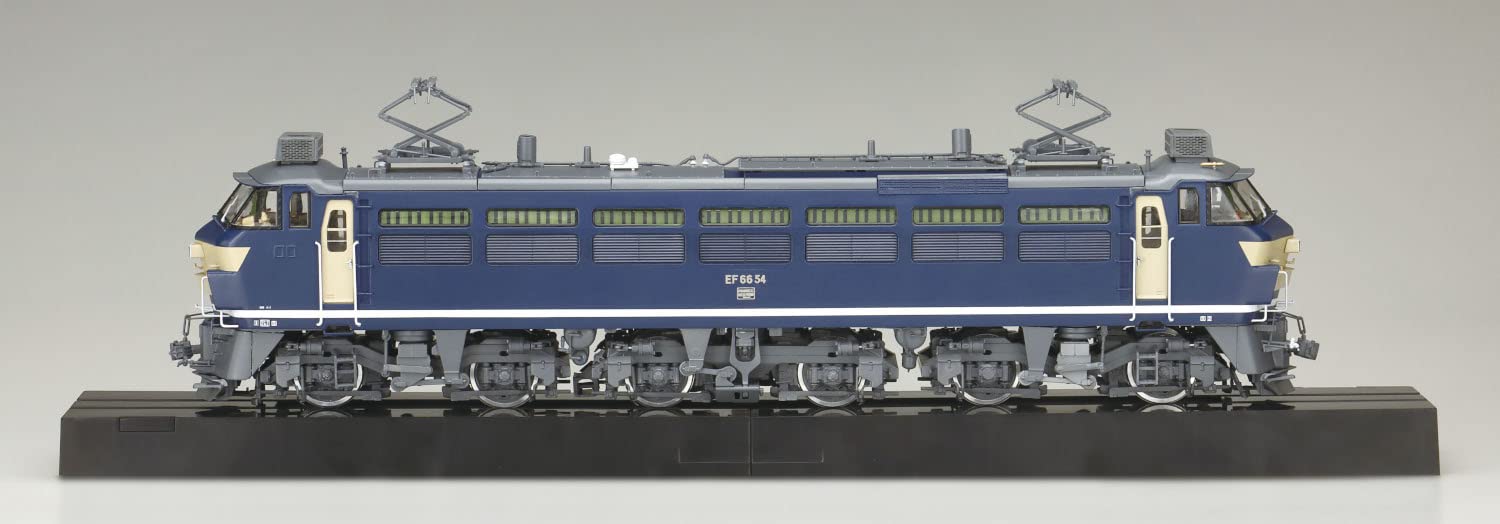 Qingdao Bunka Kyozai 1/45 Train Museum Oj No.7 Electric Locomotive Ef66 Late Freight Update Machine Plastic Model