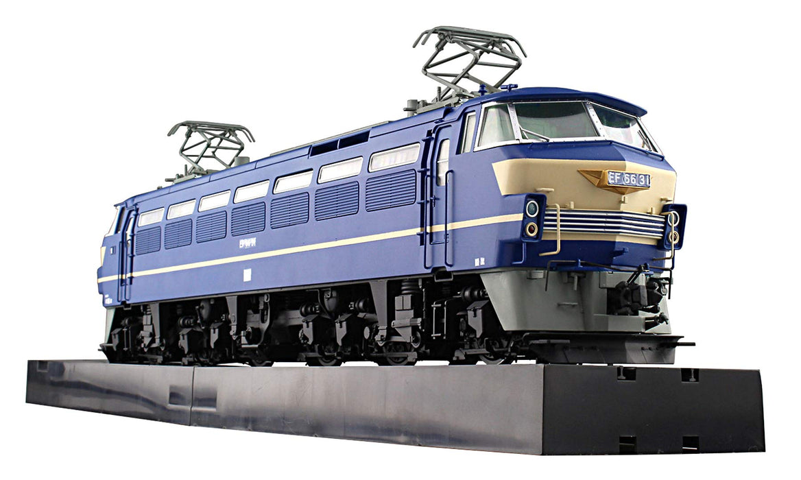 Qingdao Bunka Kyozai 1/45 Train Museum Oj Series No.4 Electric Locomotive Ef66 Late Type Plastic Model