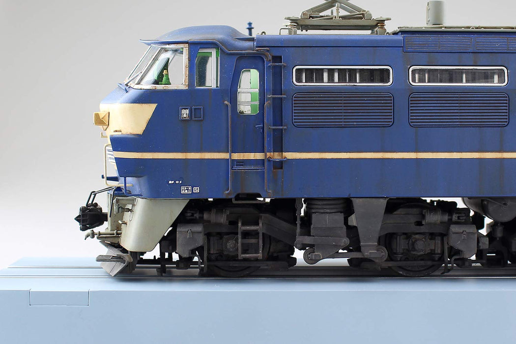 Qingdao Bunka Kyozai 1/45 Train Museum Oj Series No.4 Electric Locomotive Ef66 Late Type Plastic Model