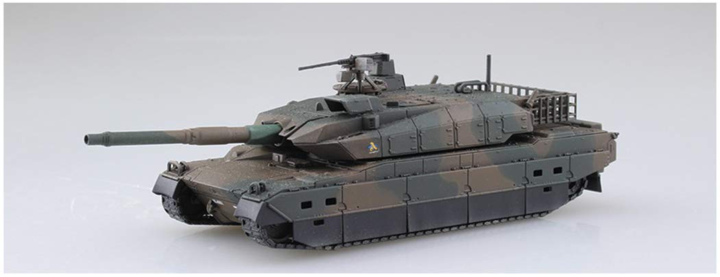 AOSHIMA Military Model Kit 1/72 Jgsdf Type 10 Tank Plastic Model