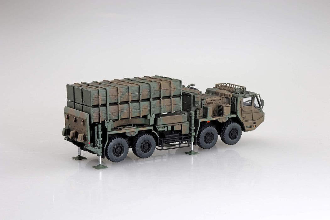 Kit de modèle militaire AOSHIMA 1/72 Jgsdf modèle en plastique de missile surface-air à moyenne portée