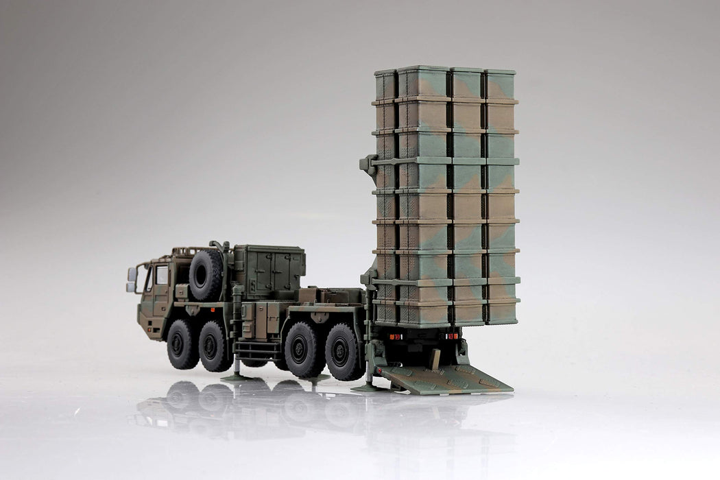 AOSHIMA Military Model Kit 1/72 Jgsdf Medium-Range Surface-To-Air Missile Plastic Model