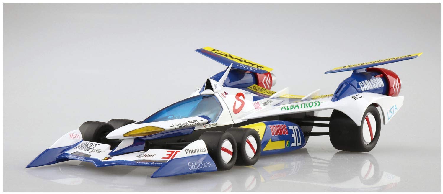 AOSHIMA Cyber Formula 1/24 Asurada G.S.X Rally Mode/Aero Mode Detail Up Parts Set Plastic Model