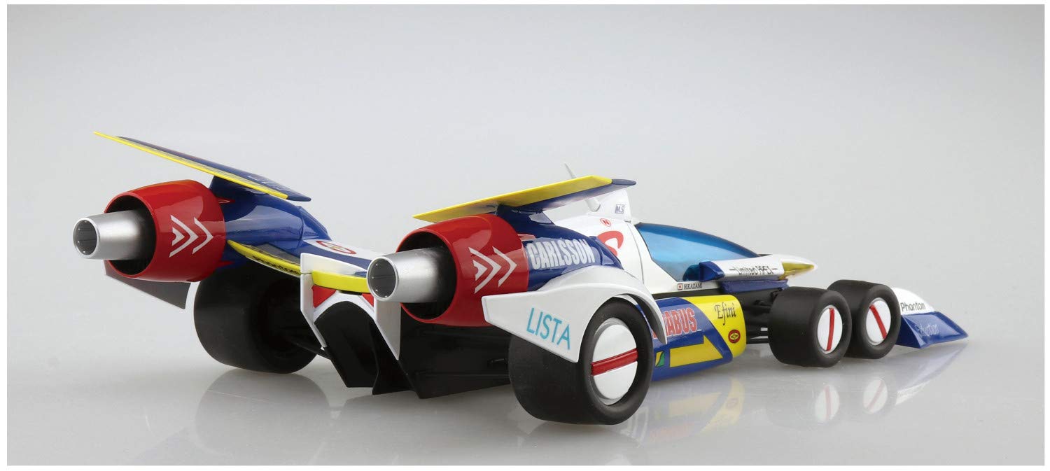 AOSHIMA Cyber ​​Formula 1/24 Asurada GSX Mode rallye/Mode Aero détail pièces ensemble modèle en plastique