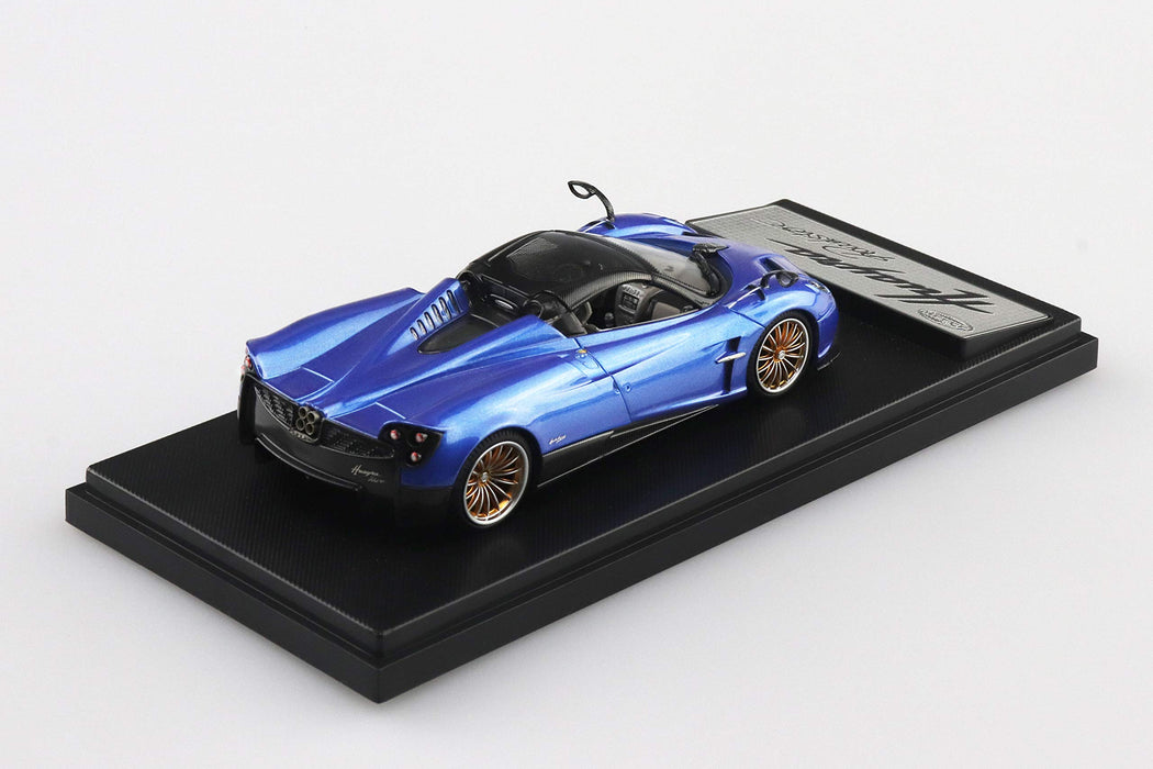 AOSHIMA Skynet 1/43 Pagani Huayra Roadster Blue Finished Diecast Model