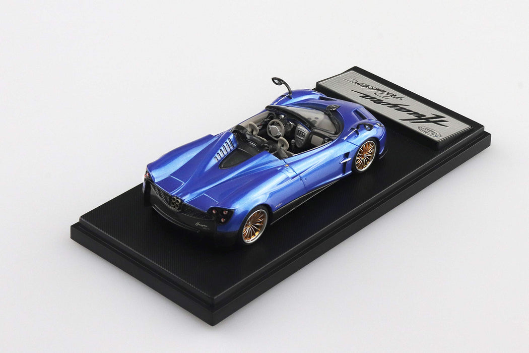 AOSHIMA Skynet 1/43 Pagani Huayra Roadster Blau fertiges Diecast-Modell