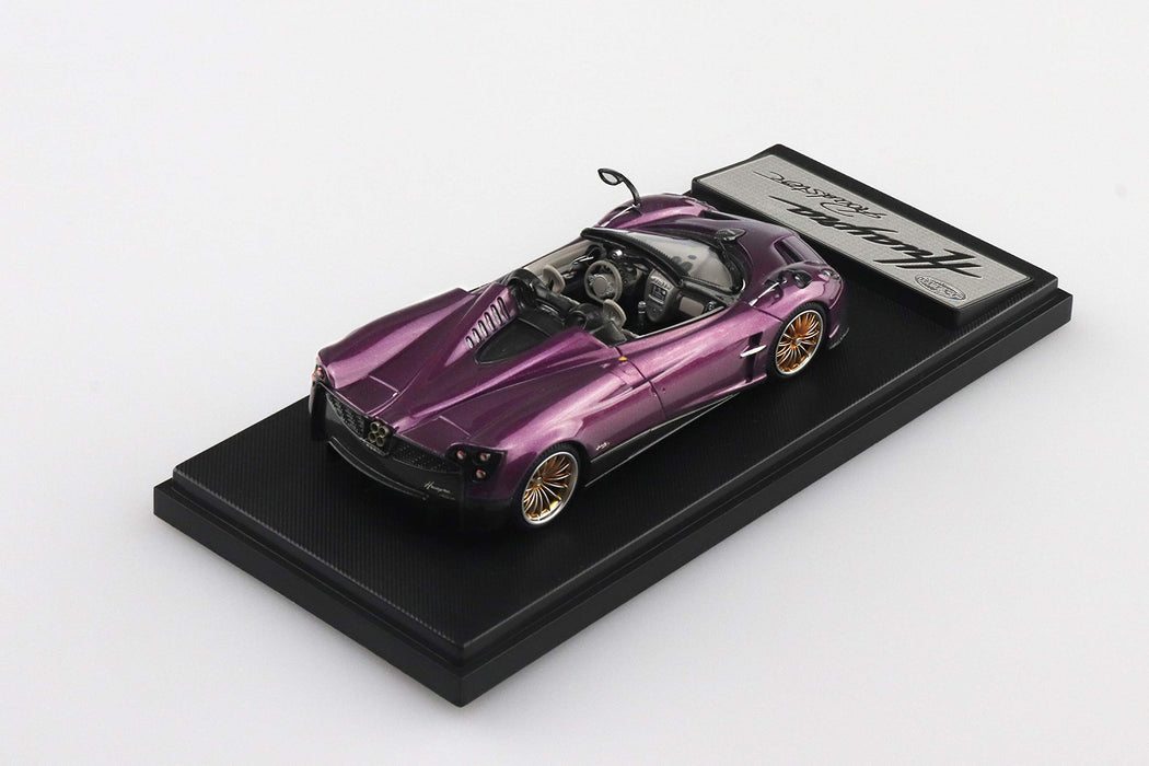 AOSHIMA Skynet 1/43 Pagani Huayra Roadster Purple Finished Diecast Model