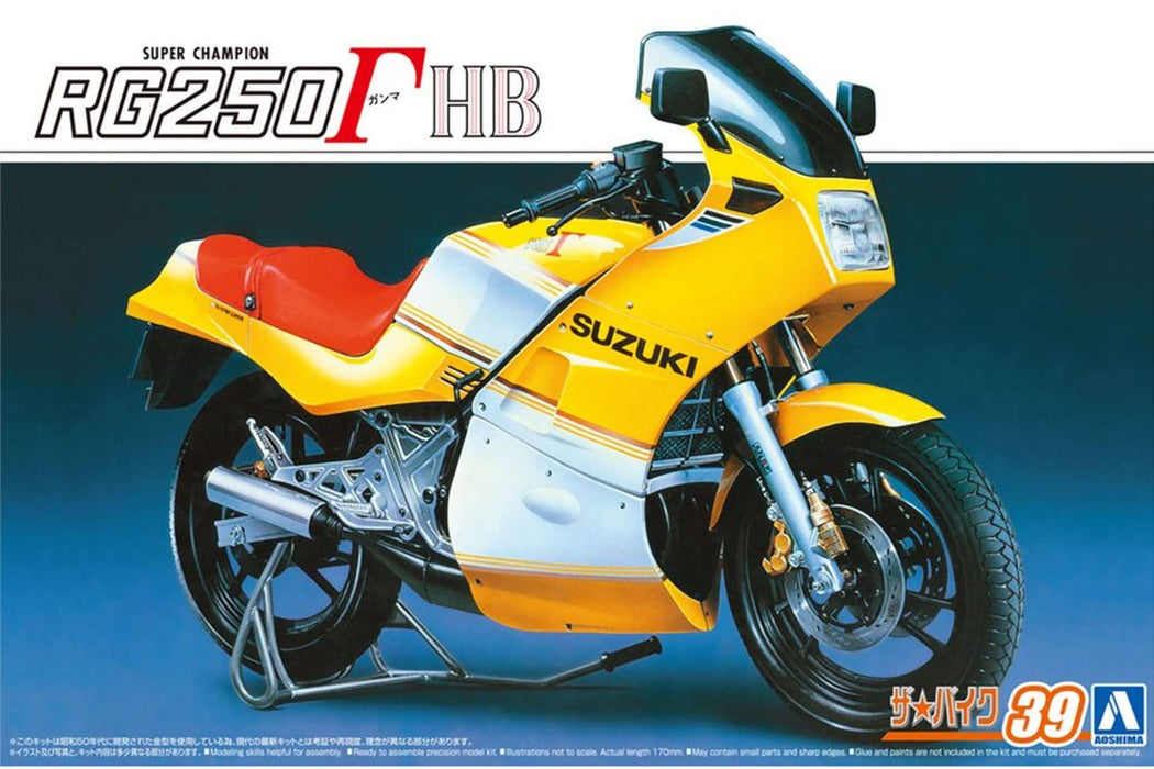AOSHIMA - The Bike 1/12 Suzuki Gj21A Rg250 Hb '84 Plastic Model