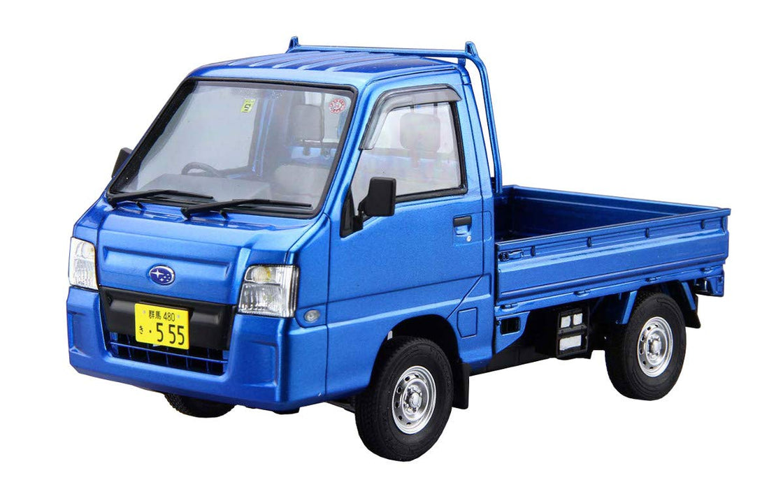 AOSHIMA The Model Car 1/24 Subaru Tt2 Sambar Truck Wr Blue Limited '11 Plastic Model
