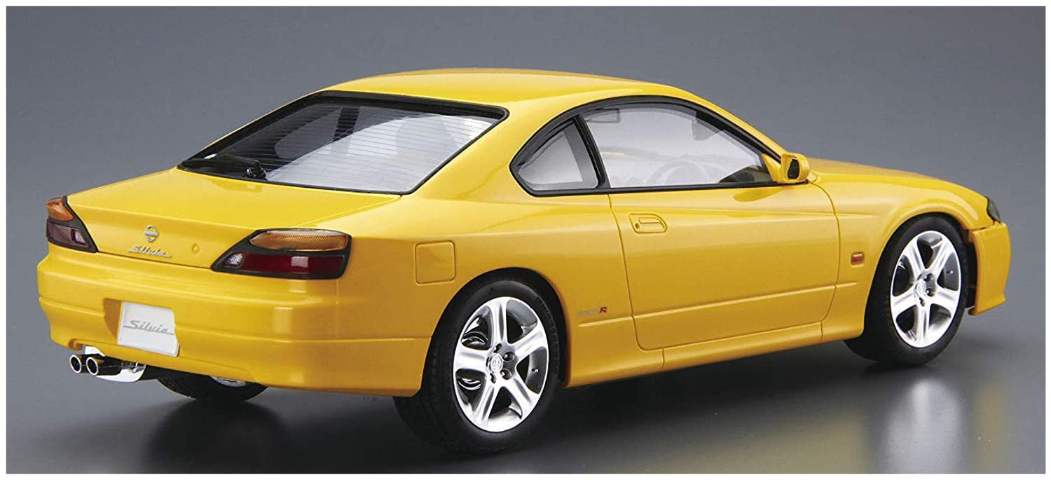 AOSHIMA le modèle de voiture 1/24 Nissan S15 Silvia Spec.R '99 modèle en plastique