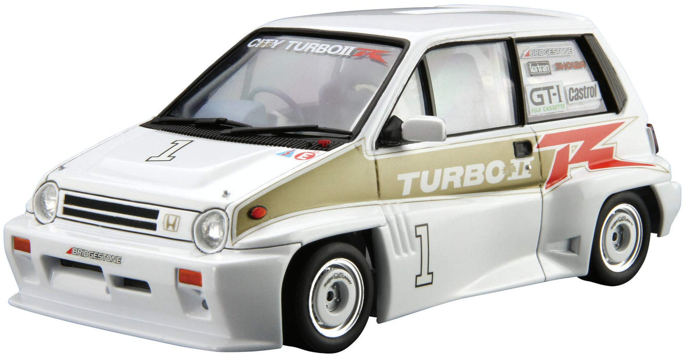 AOSHIMA 59128 Le modèle de voiture Sp Mugen Aa City Turbo Iir One Make Silhouette Kit à l'échelle 1/24