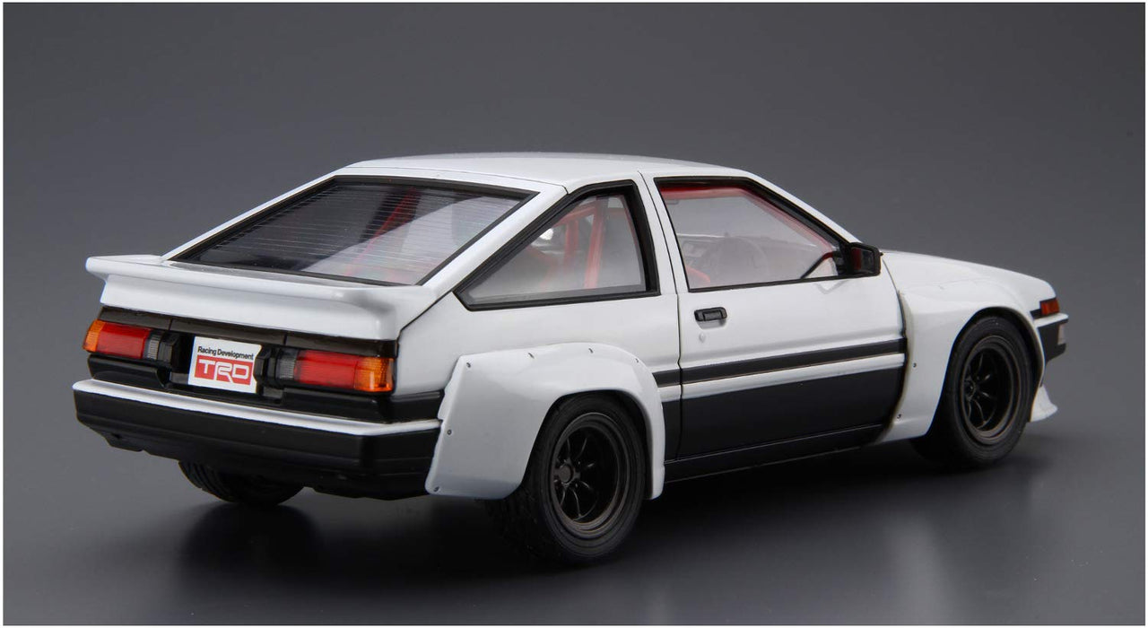 AOSHIMA la voiture à l'écoute 1/24 Trd Ae86 Trueno N2 Ver. Modèle en plastique Toyota de 1985