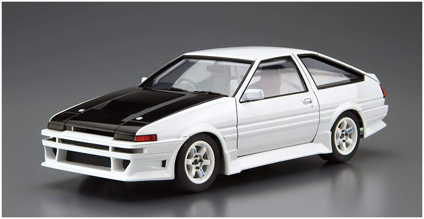 Qingdao Bunka Kyozaisha 1/24 Die Tune Car Serie Nr. 45 Toyota Car Boutique Club Ae86 Trueno 1985 Plastikmodell