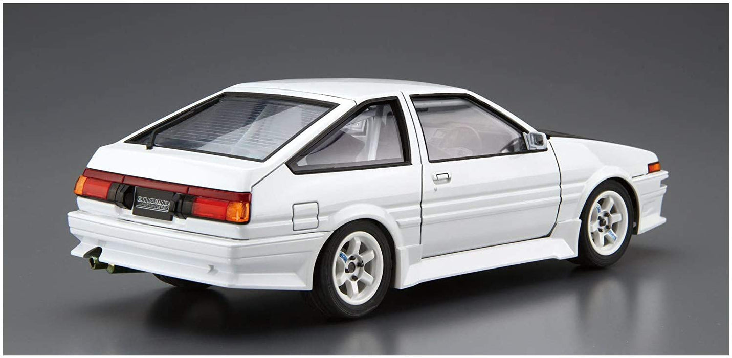 Qingdao Bunka Kyozaisha 1/24 The Tune Car Series No.45 Toyota Car Boutique Club Ae86 Trueno 1985 Modèle en plastique