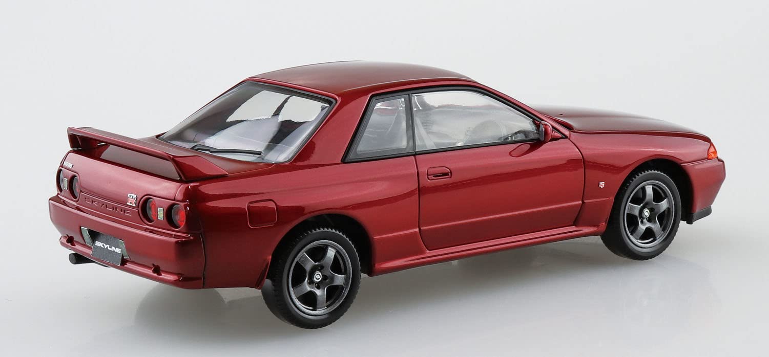AOSHIMA The Snap Kit No.14-E 1/32 Nissan R32 Skyline Gt-R Red Pearl Kunststoffmodell