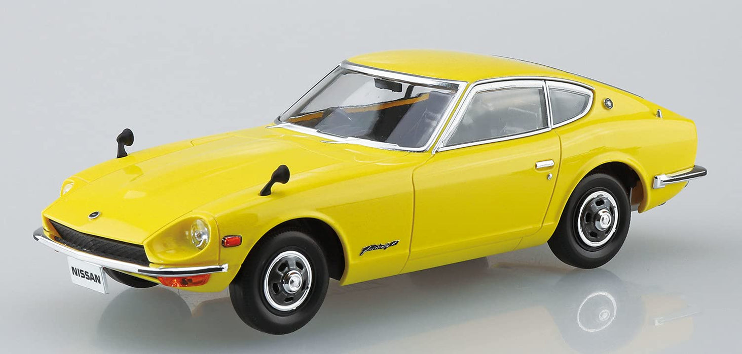 AOSHIMA The Snap Kit Nr. 13-C 1/32 Nissan S30 Fairlady Z gelbes Kunststoffmodell