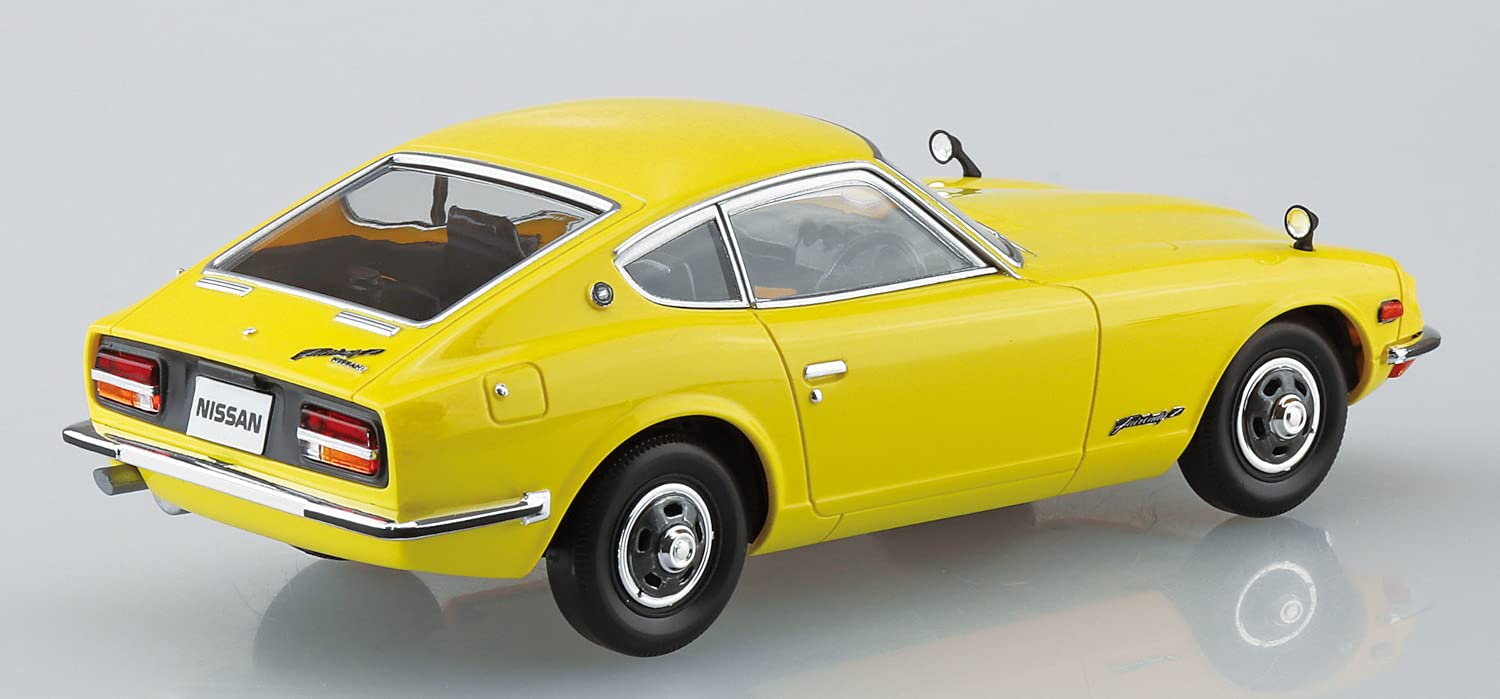 AOSHIMA The Snap Kit Nr. 13-C 1/32 Nissan S30 Fairlady Z gelbes Kunststoffmodell