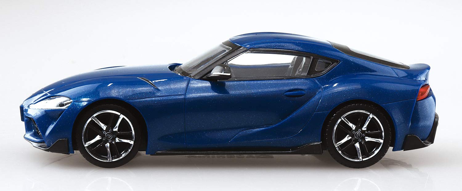 AOSHIMA - The Snap Kit 1/32 Toyota Gr Supra Deep Blue Metallic Plastic Model