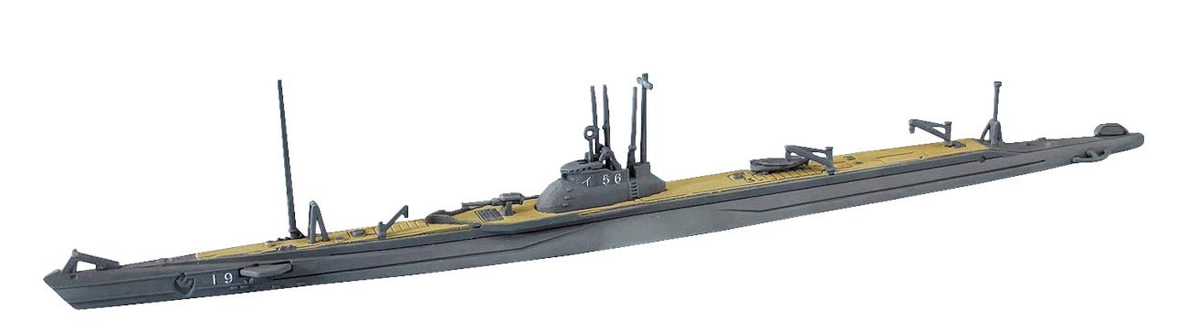 AOSHIMA Waterline 1/700 Ijn Type I-156 Modèle en plastique de sous-marin de la marine japonaise