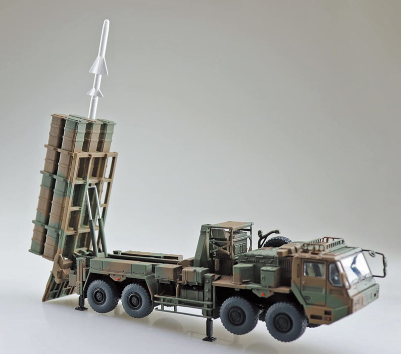 Kit de modèle militaire AOSHIMA 1/72 Jmsdf Type 12 modèle en plastique de camion de missiles surface-à-navire