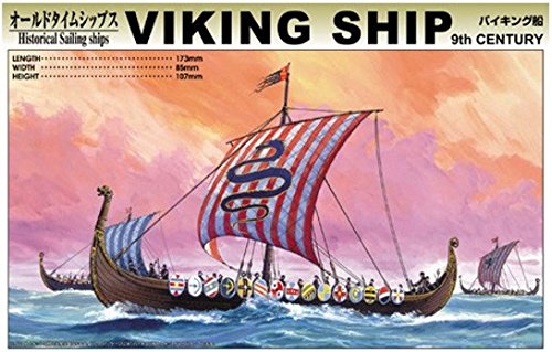 AOSHIMA 43172 Historische Segelschiffe Wikingerschiff Bausatz ohne Maßstab