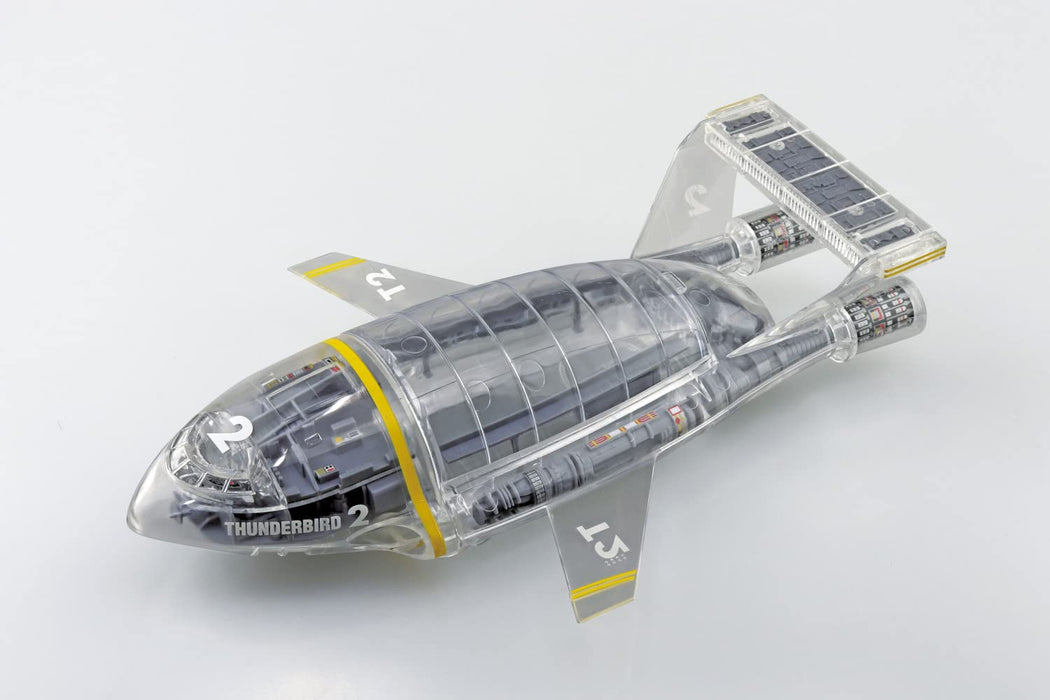 AOSHIMA Thunderbirds 1/350 2 &amp; Rettungsmechaniker Kunststoffmodell