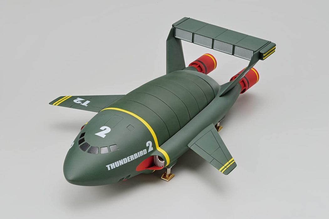 Qingdao Bunka Kyozaisha Thunderbird Nr. 14 Extra großer Thunderbird Nr. 2 Gesamtlänge 345 mm Kunststoffmodell Formfarbe