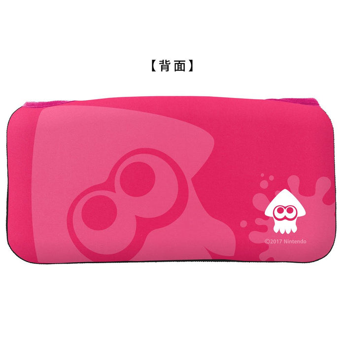 Quick Pouch Collection For Nintendo Switch (Splatoon2) Squid: Neon Pink
