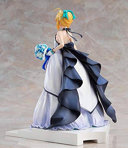 Fate/Stay Night ~ Projet de célébration du 15e ~ Saber ~ Robe de célébration du 15e Ver. ~ Figurine finie peinte en PVC ABS à l'échelle 1/7