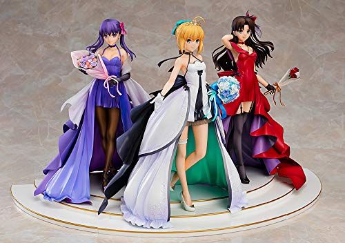 Fate/Stay Night ~15. Feier-Projekt~ Saber Rin Tohsaka Sakura Matou ~15. Feier-Kleid Ver.~ Premium-Box 1/7 Maßstab Abs&amp;Amp;Pvc lackiert