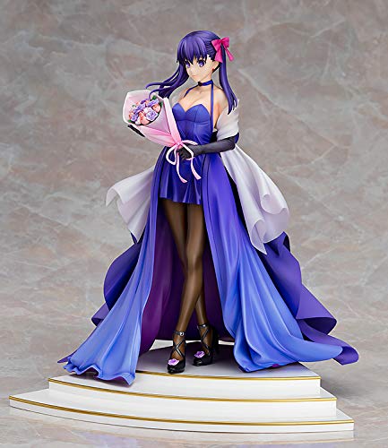 Fate/Stay Night ~ Projet de célébration du 15e ~ Sakura Matou ~ Robe de célébration du 15e Ver. ~ Figurine finie peinte en PVC ABS à l'échelle 1/7