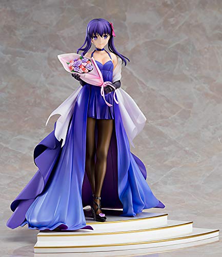 Fate/Stay Night ~ Projet de célébration du 15e ~ Sakura Matou ~ Robe de célébration du 15e Ver. ~ Figurine finie peinte en PVC ABS à l'échelle 1/7