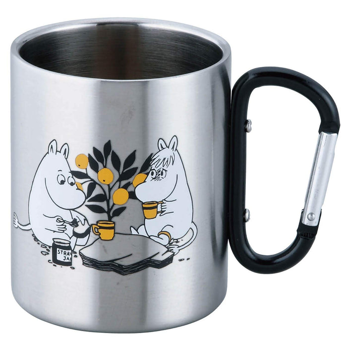 YAMAKA  Moomin Double Stainless Carabiner Handle Mug  Moomin