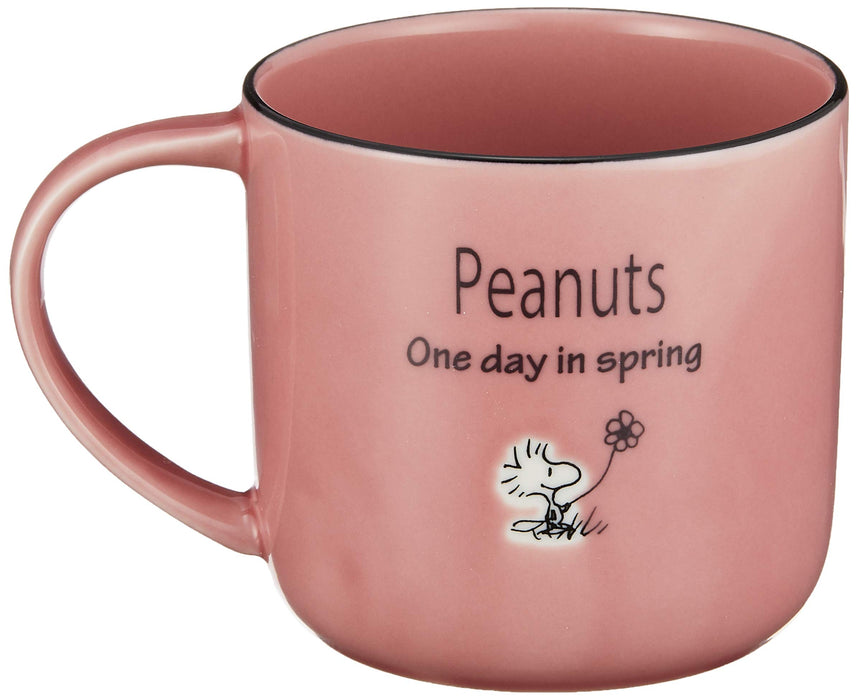 YAMAKA Peanuts Snoopy Mug With Coaster Red