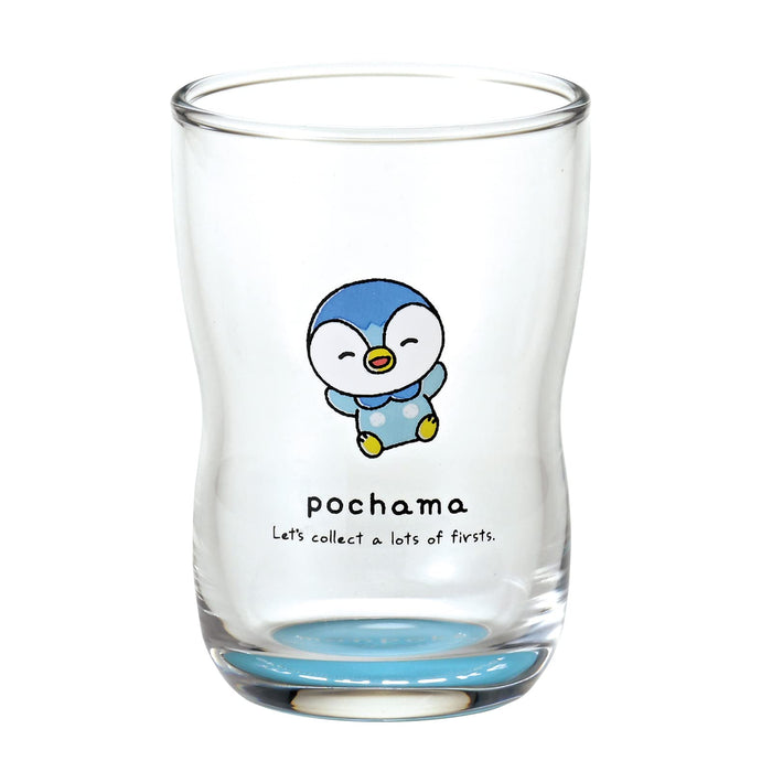 &amp;quot;Pokémon&amp;quot; Monpoke Pochama Verre Gobelet en verre Hauteur de la tasse env. 9Cm Verre Nakayoshi Bleu Bleu Fabriqué Au Japon 050152