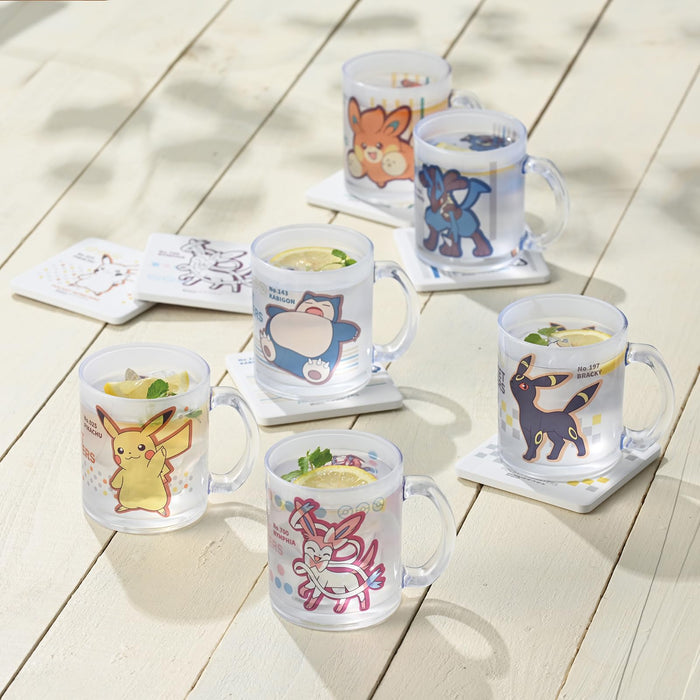 Kaneshotouki Pokemon Nymphia Glass Cup Mug 320ml Japan 145105