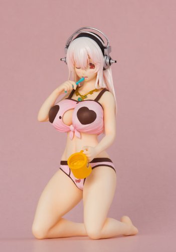 Super Sonico 1/8 Scale Figure Toothpaste Ver. By Broccoli Japan