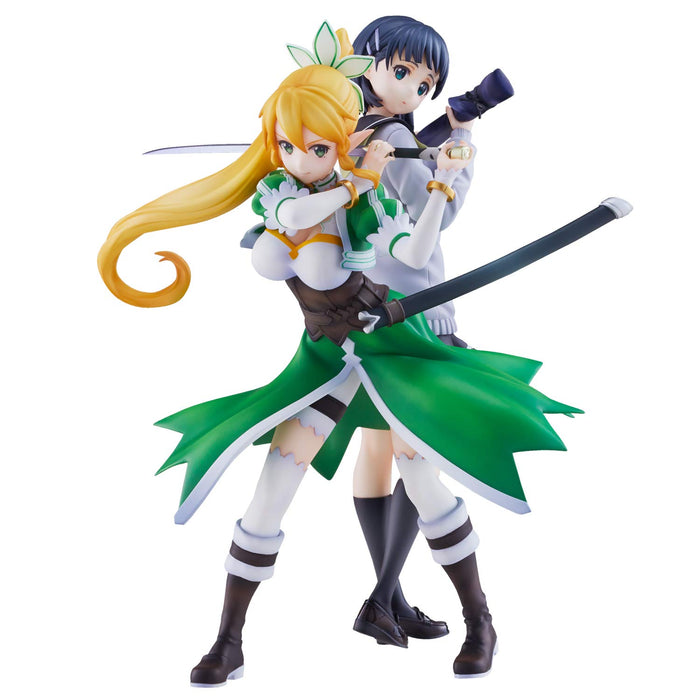 Sword Art Online  Leafa Suguha Kirigaya 2 Body Set Non-Scale Pvc Abs Painted Finished Figure