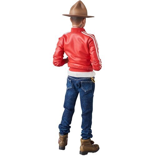 Rah Real Action Heroes Pharrell Williams 1/6 Scale Abs Atbc-Pvc Painted Action Figure