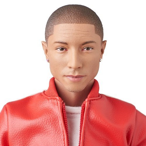 Rah Real Action Heroes Pharrell Williams 1/6 Échelle Abs Atbc-Pvc Peint Action Figure