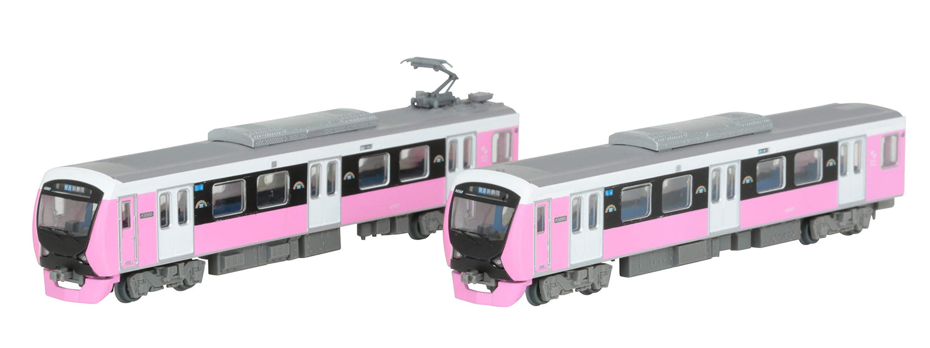 TOMYTEC Shizuoka Railway Type A3000 Pretty Pink 2 Cars Set GN Scale