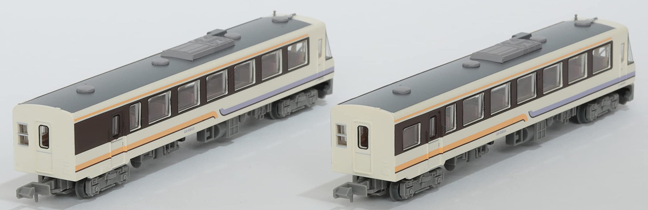 Tomytec Akita Nairiku Jukan Railway An8900 2-Wagen-Set Originalfarbe Dioramazubehör