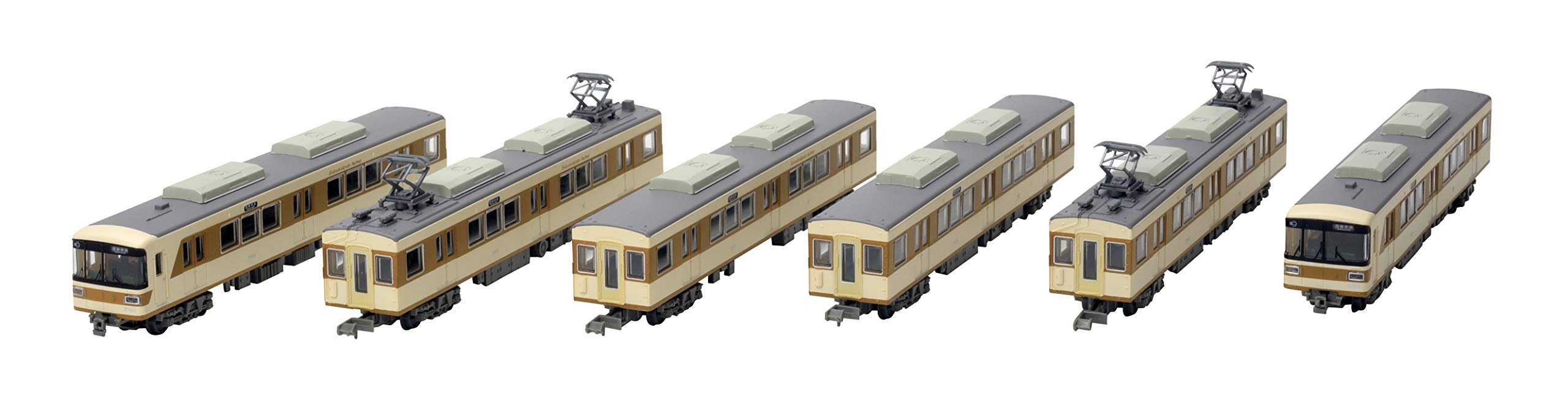 Tomytec Hokushin Kyuko Electric Railway Série 7000 Coffret de 6 voitures Édition limitée
