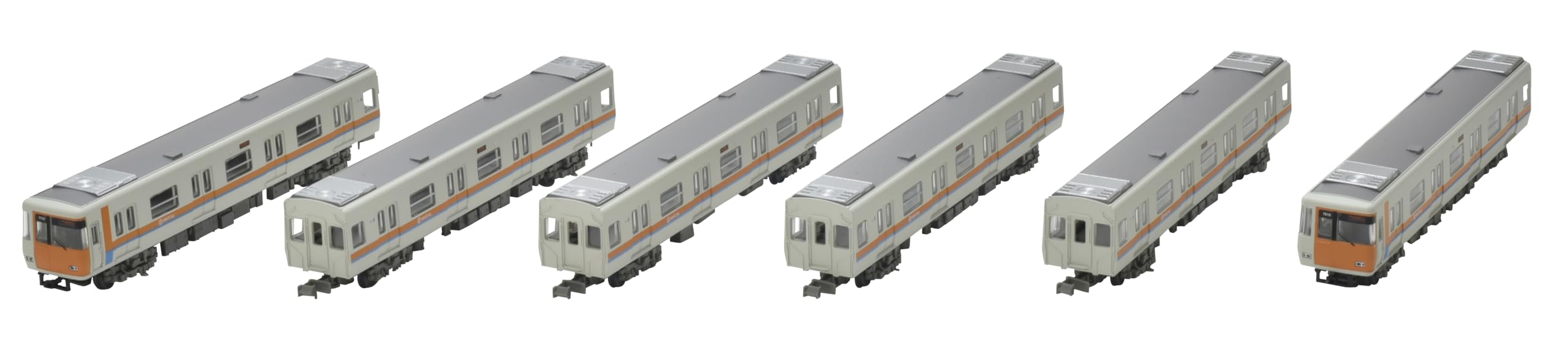 Tomytec Railway Collection Kinki Nippon 7000 Series Updated 6-Car Set