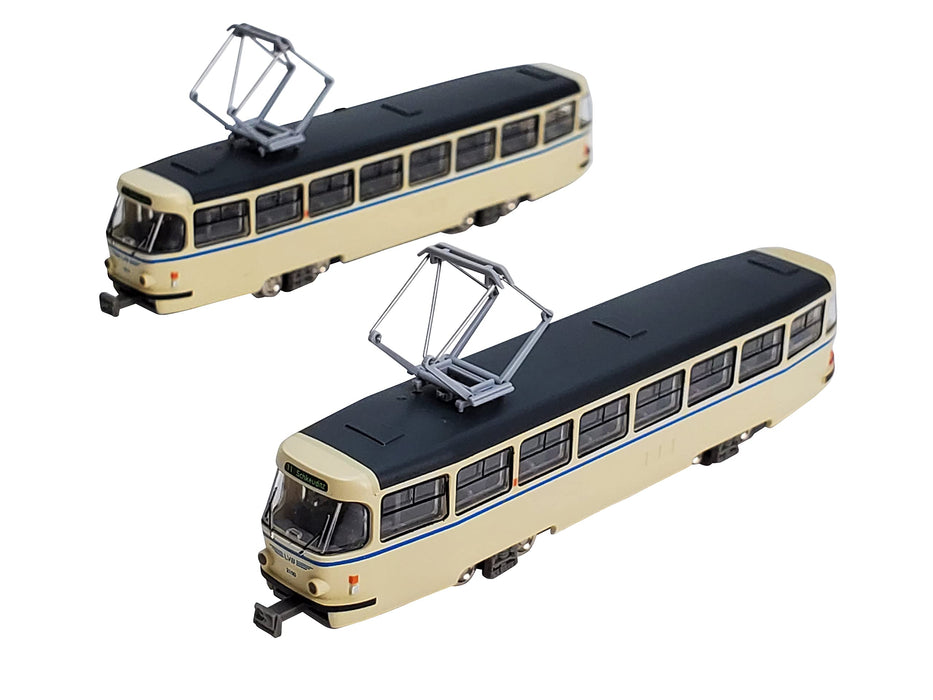 Tomytec Japan Railway Collection Iron Collection Leipzig Tram Tatra T4 315728 Fournitures de diorama