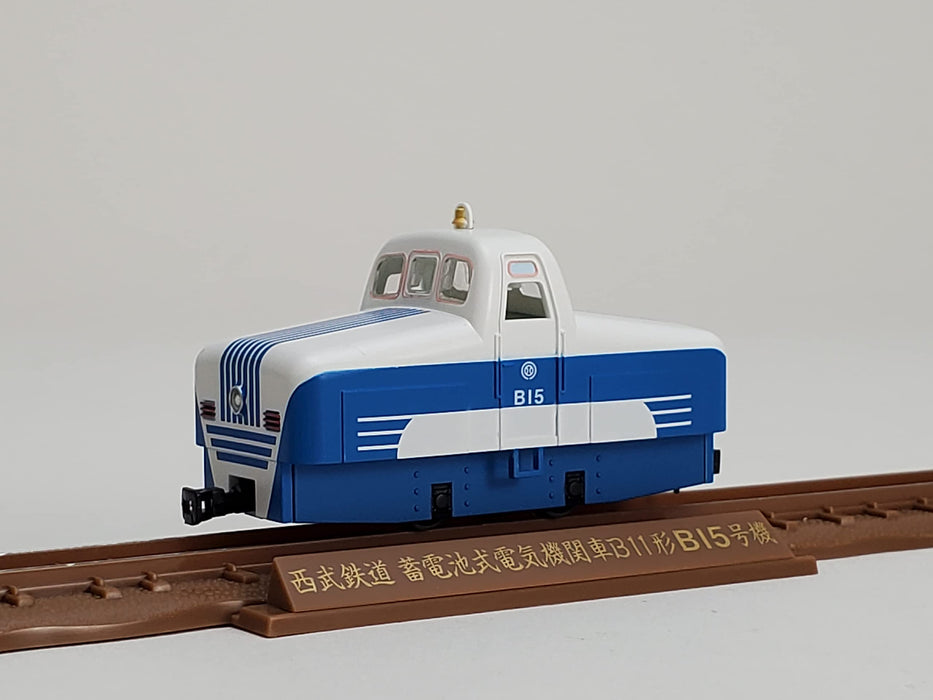 Tomytec Railway Collection Iron Collection Seibu Yamaguchi Line B15+ 2-Car Set Diorama Japan