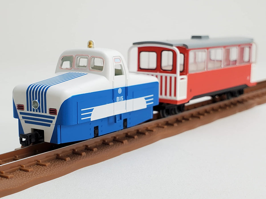 Tomytec Railway Collection Iron Collection Seibu Yamaguchi Linie B15+ 2-Wagen-Set Diorama Japan