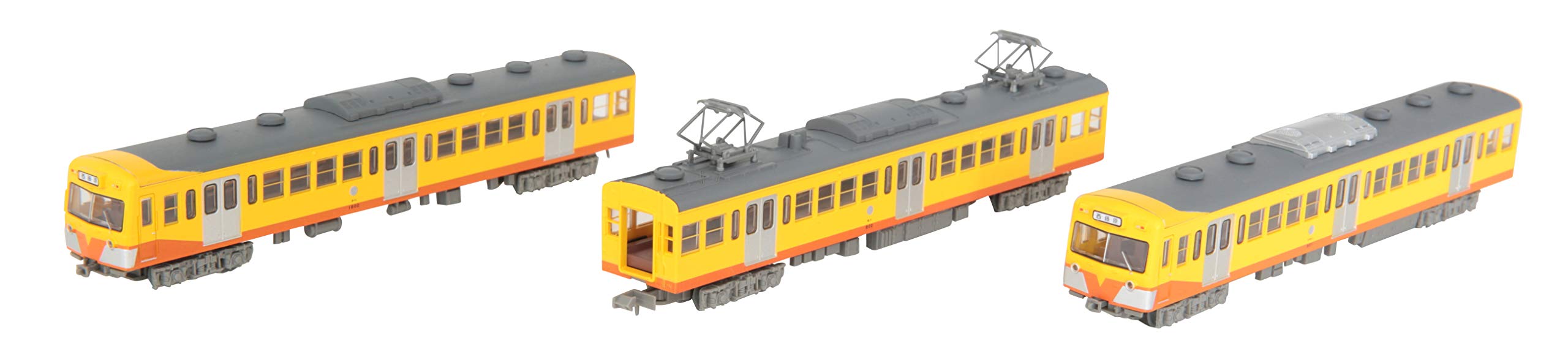 Tomytec 801 Serie 3-Wagen-Set Sangi Railway Collection, limitierte Produktion, Orange Line – 300649