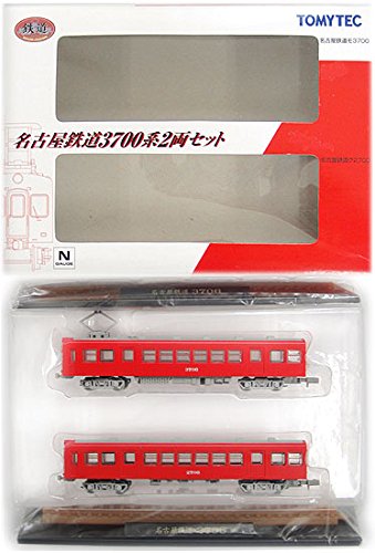 Tomytec Railway Collection Nagoya 3700 Series 2-Car Set Train Model- Japan Figure Store - #1 Bring To You The Best Japanese Goods