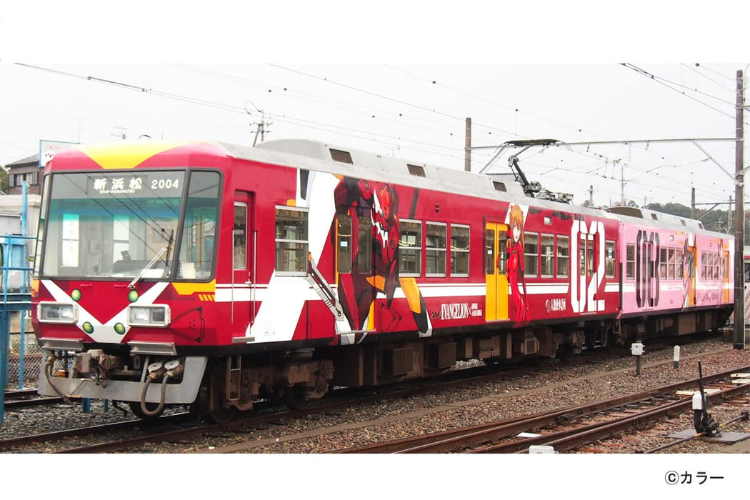 TOMYTEC Enshu Railway Type 2000 Evangelion Wrapping Train 2 Cars Set C N Scale